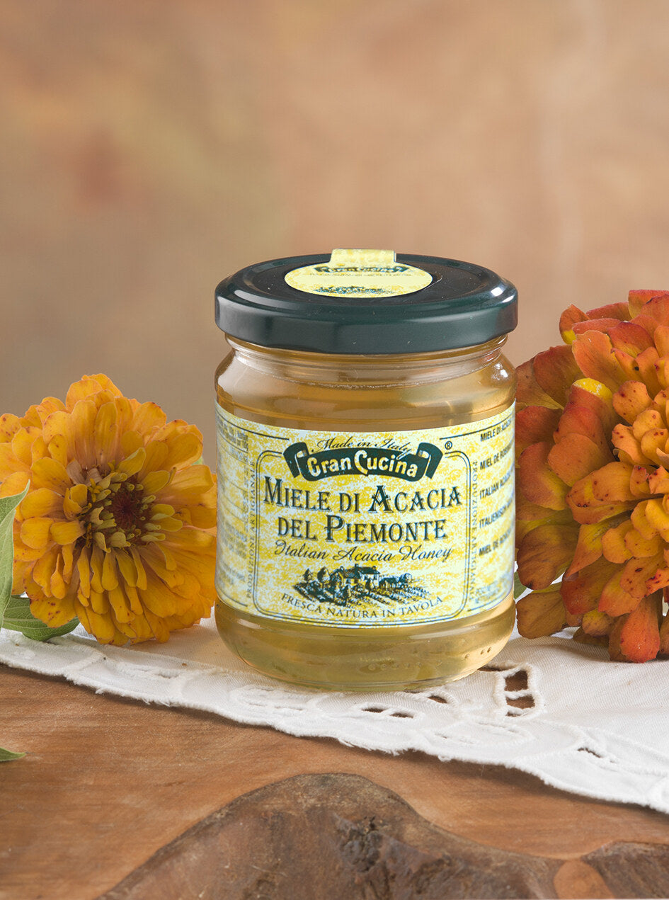 Gran Cucina Acacia Honey from Piedmont – 100% Italian, 250g