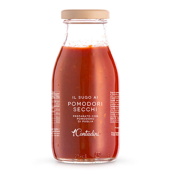 I Contadini Sundried Tomato Sauce – Fresh & Sun-Dried Puglian Tomatoes, 250g