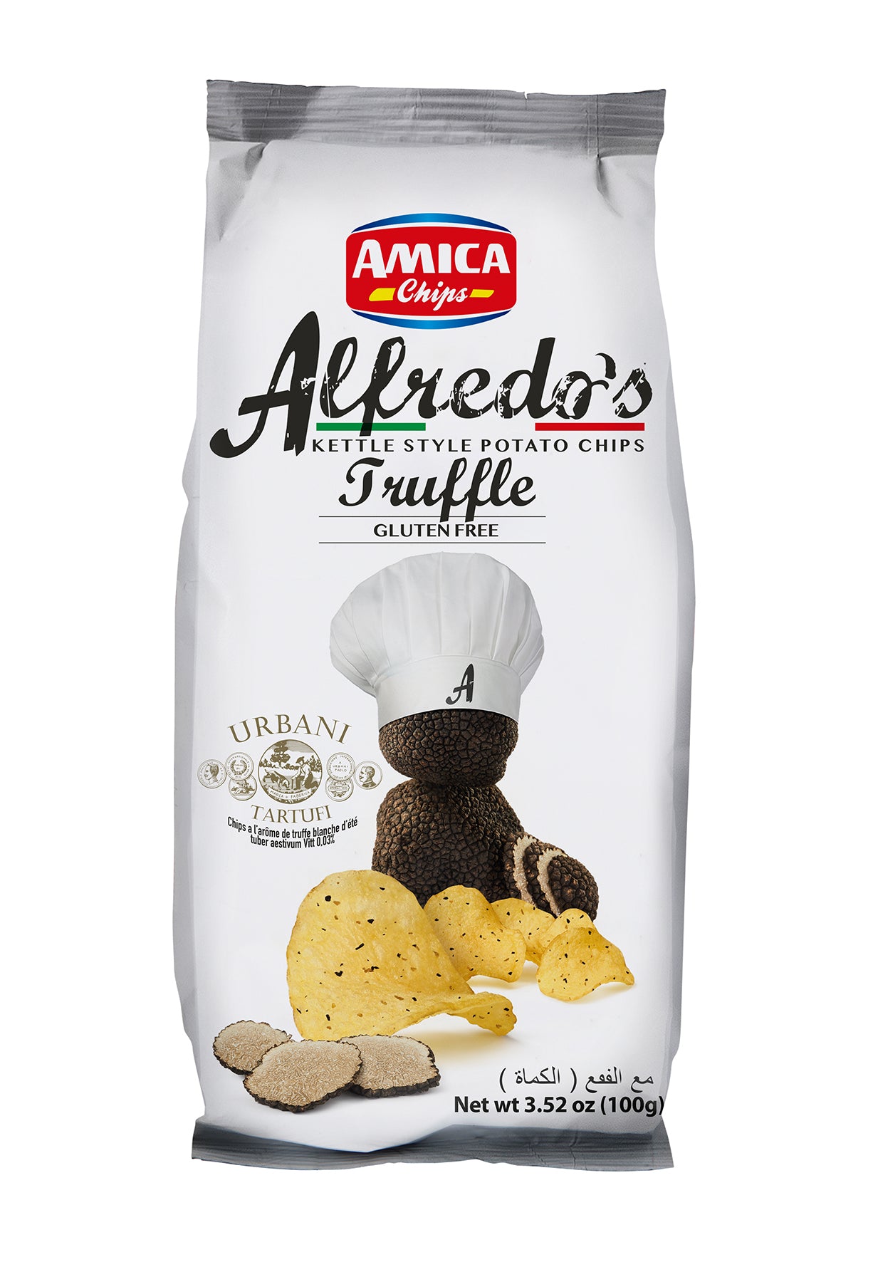 Alfredo's Gourmet Italian Kettle Chips 130g | Amica Chips