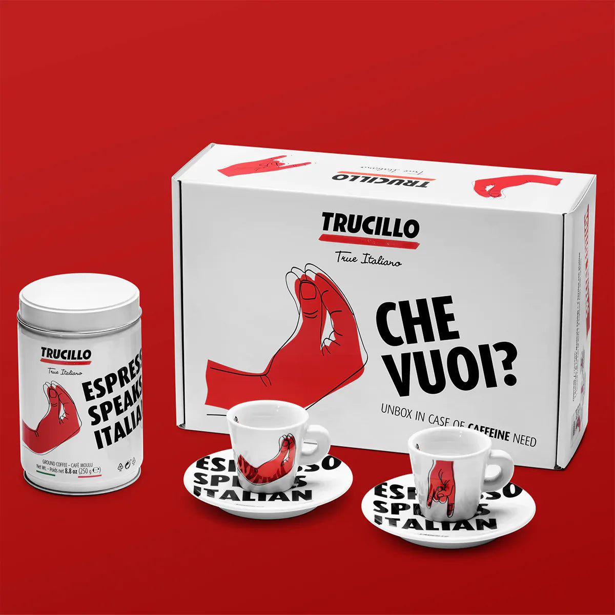 Caffe Trucillo Italian Espresso Kit – Coffee Gift Set