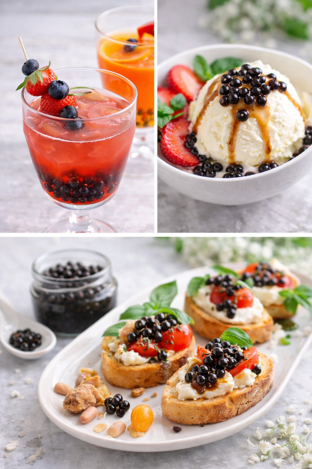 Balsamic Vinegar Pearls — Gourmet Flavor Pearls from Modena