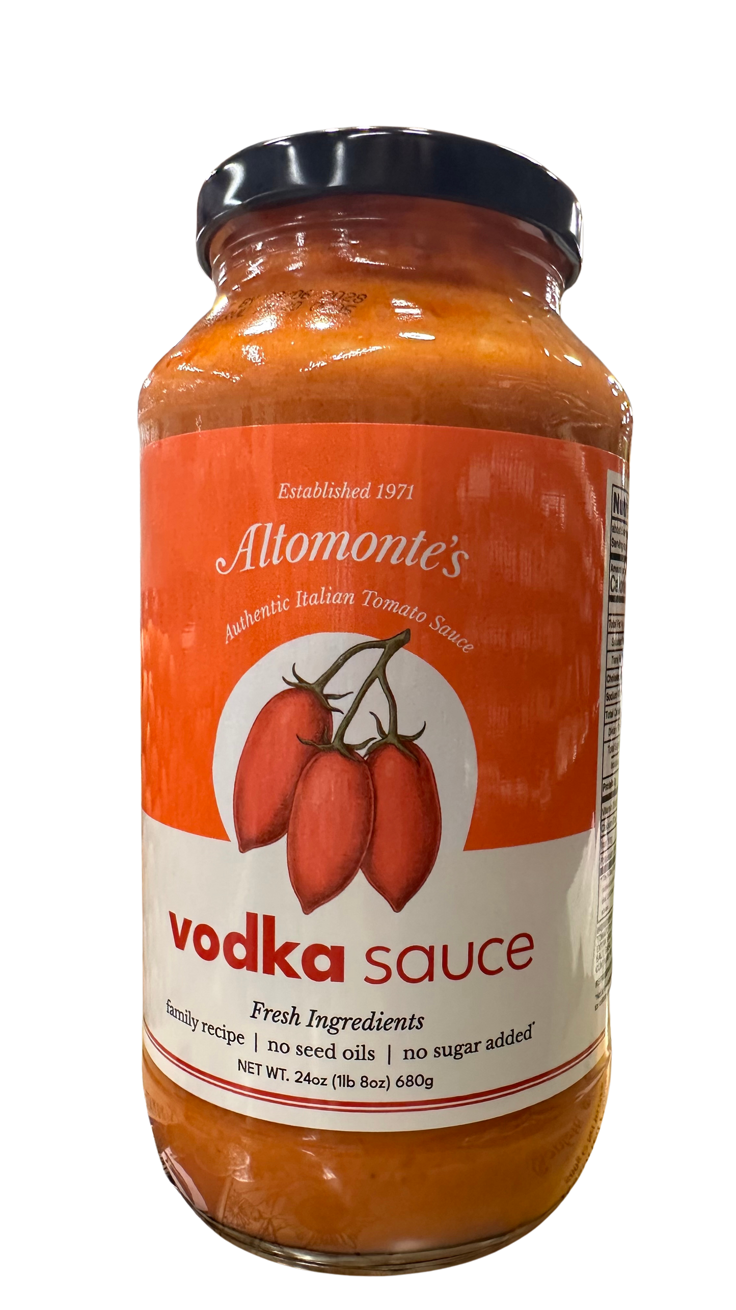 Altomonte's Vodka Sauce – Creamy Italian Pasta Sauce, 24oz