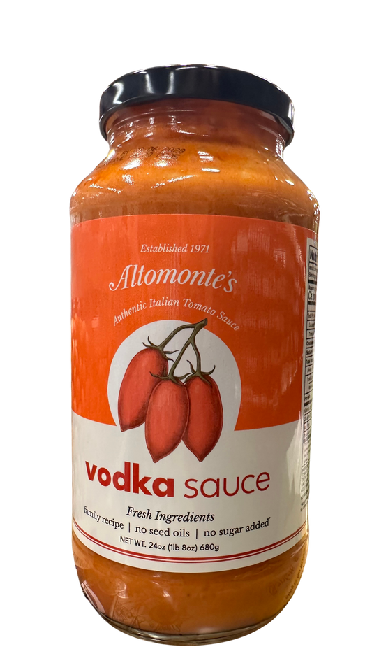 Altomonte's Vodka Sauce – Creamy Italian Pasta Sauce, 24oz