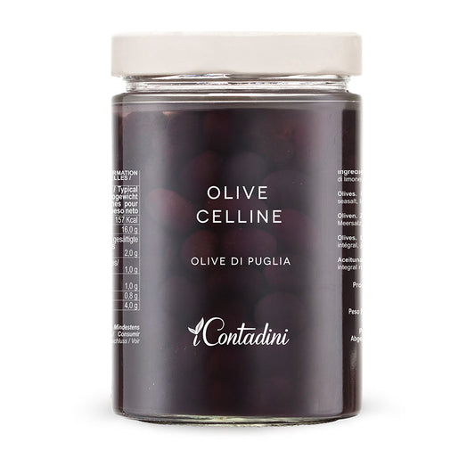 I Contadini Celline Olives in Brine - 550 g