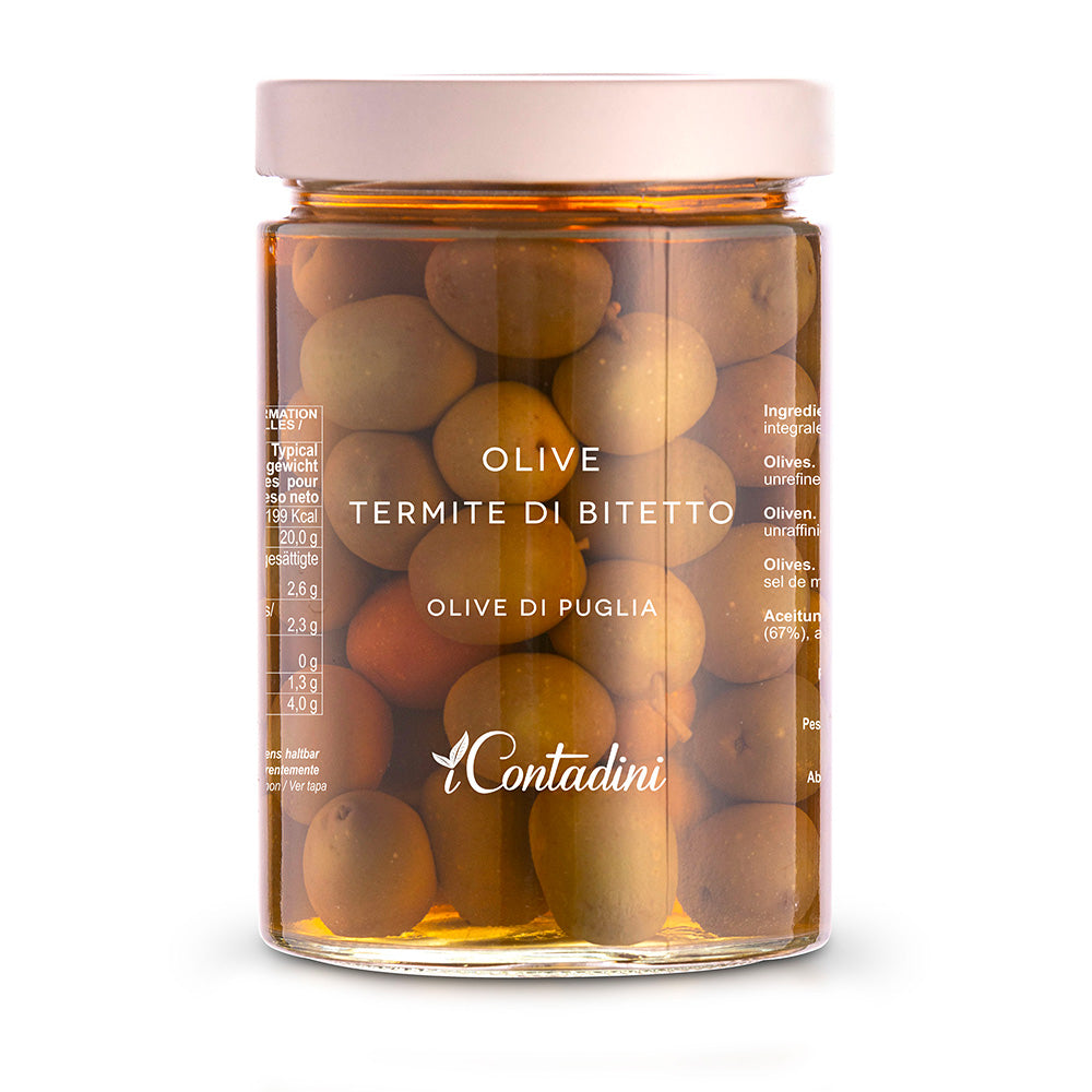 I Contadini "Termite di Bitetto" Olives in Brine - 550 g