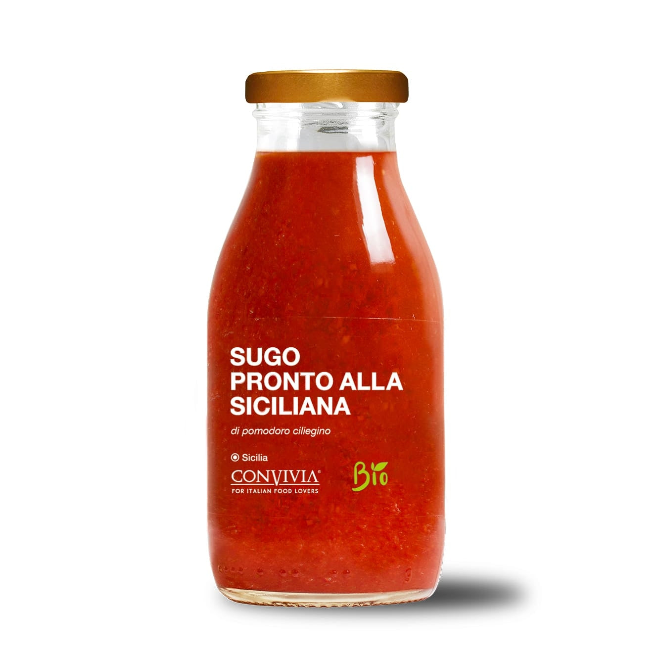 Convivìa Organic Sicilian Cherry Tomato Sauce – 250g