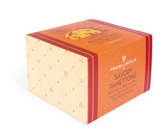 Savory Panettone With Sundried Tomatoes, Basil, Oregano, Sicilian, Extra Virgin Olive Oil And Sea Salt