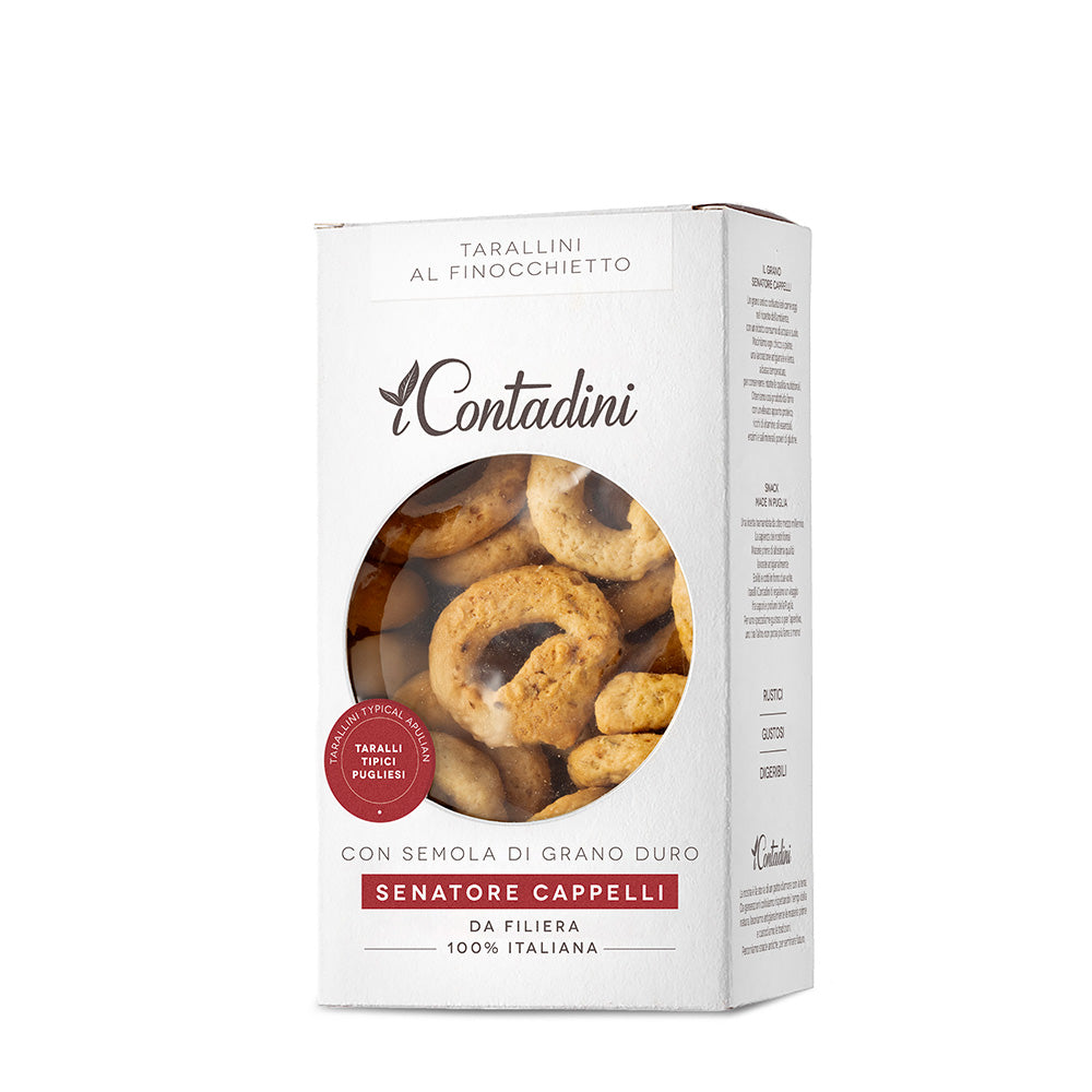 I Contadini Italian Taralli – Authentic Pugliese Snack, 250g