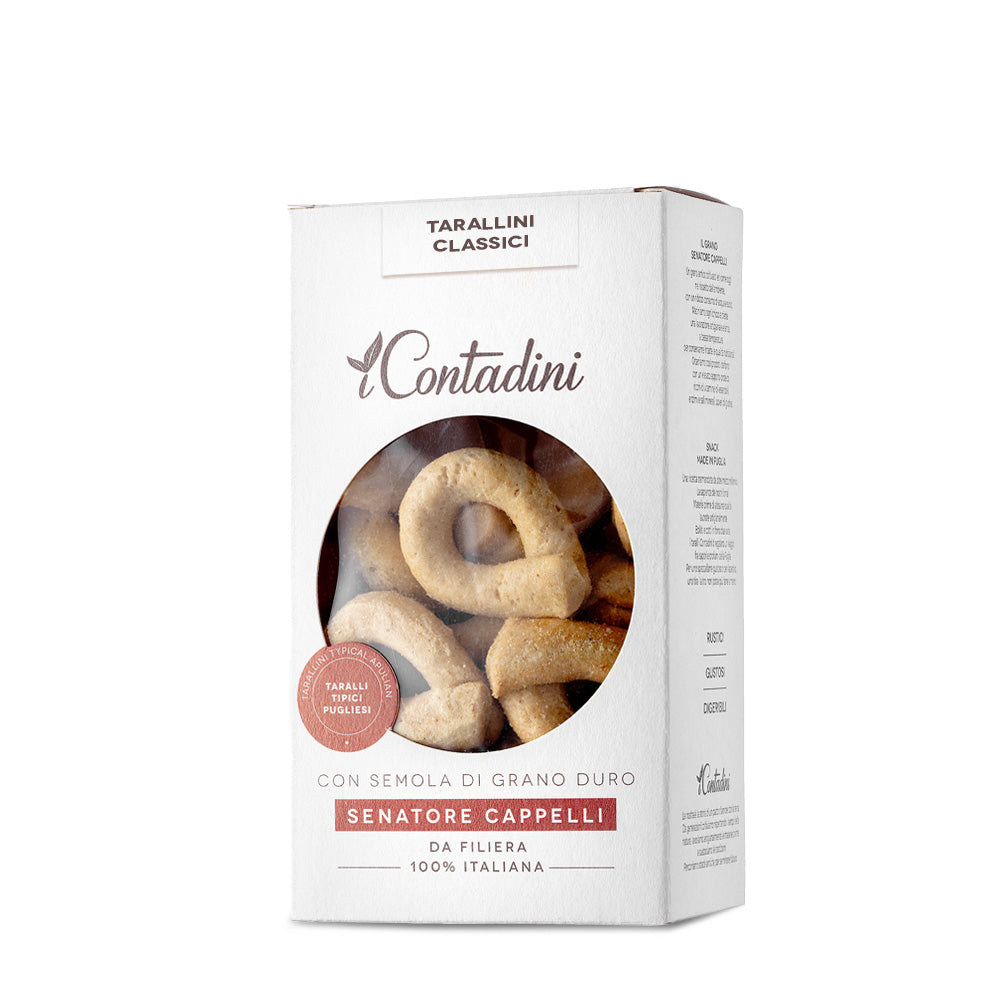 I Contadini Italian Taralli – Authentic Pugliese Snack, 250g