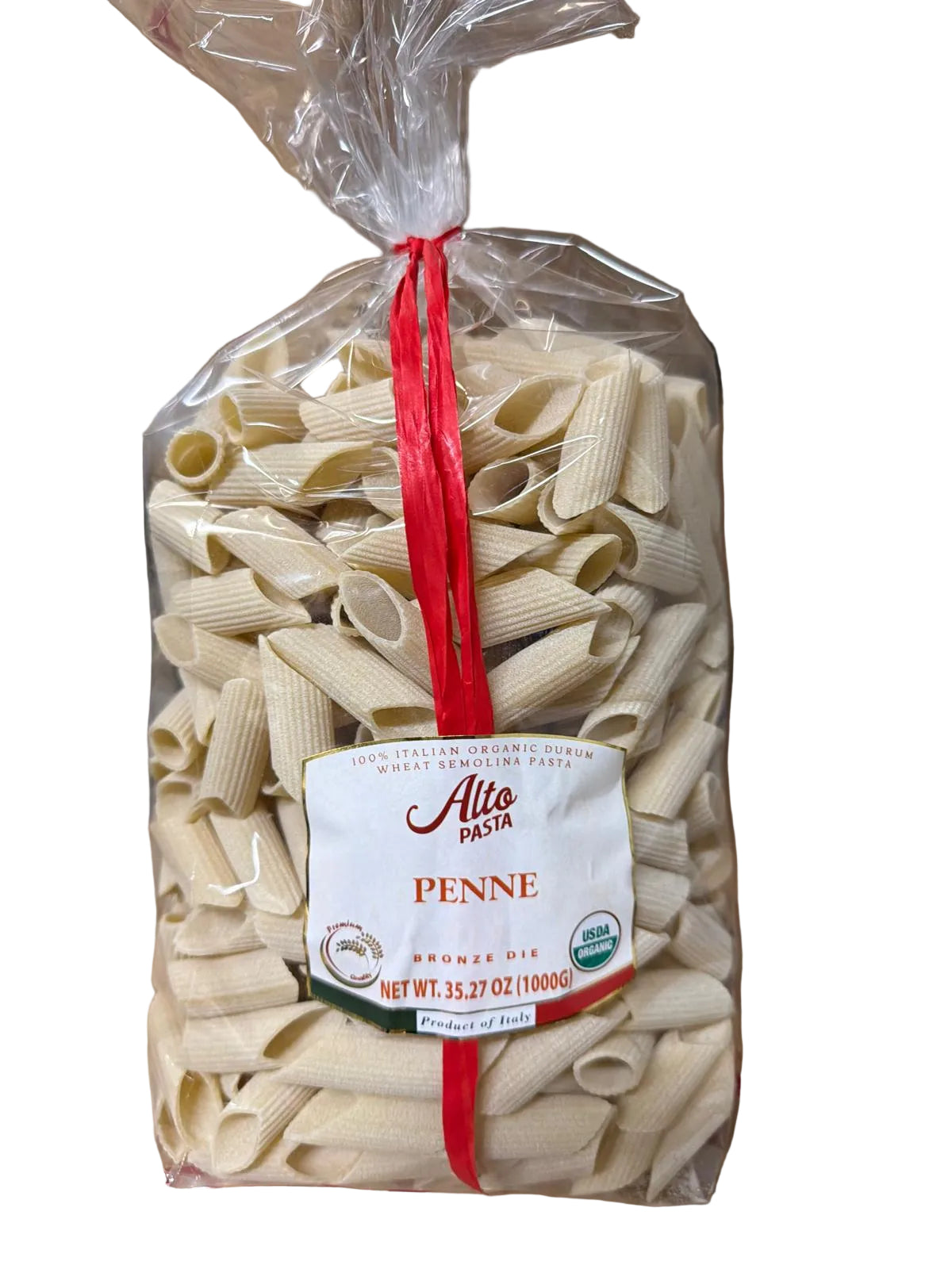 Alto Penne Rigate 500g – Organic Bronze-Cut Italian Pasta
