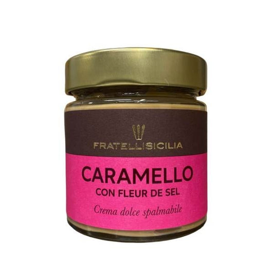 Fratelli Sicilia Salted Caramel Spreadable Cream – 200g