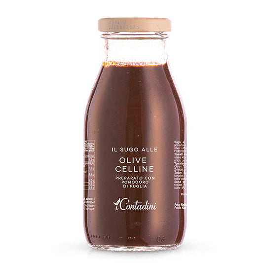 I Contadini Celline Olive & Tomato Sauce – Artisan Apulian, 250g