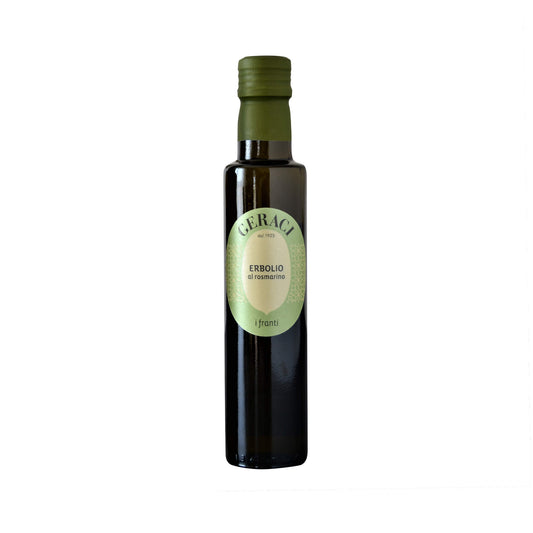 Geraci Erbolio Rosemary EVOO – Herb-Pressed Sicilian Olive Oil, 250ml