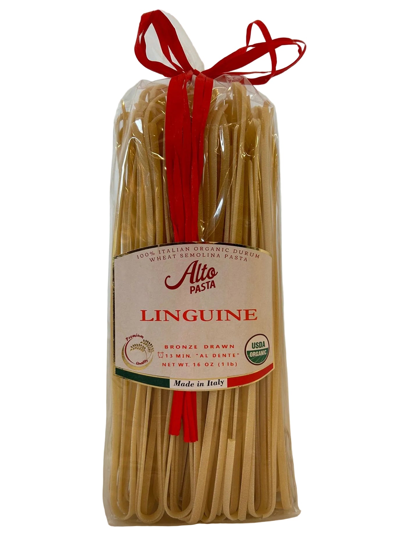 Alto Linguine 500g – Organic Bronze-Cut Italian Pasta