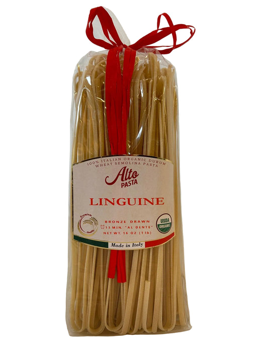 Alto Linguine 500g – Organic Bronze-Cut Italian Pasta