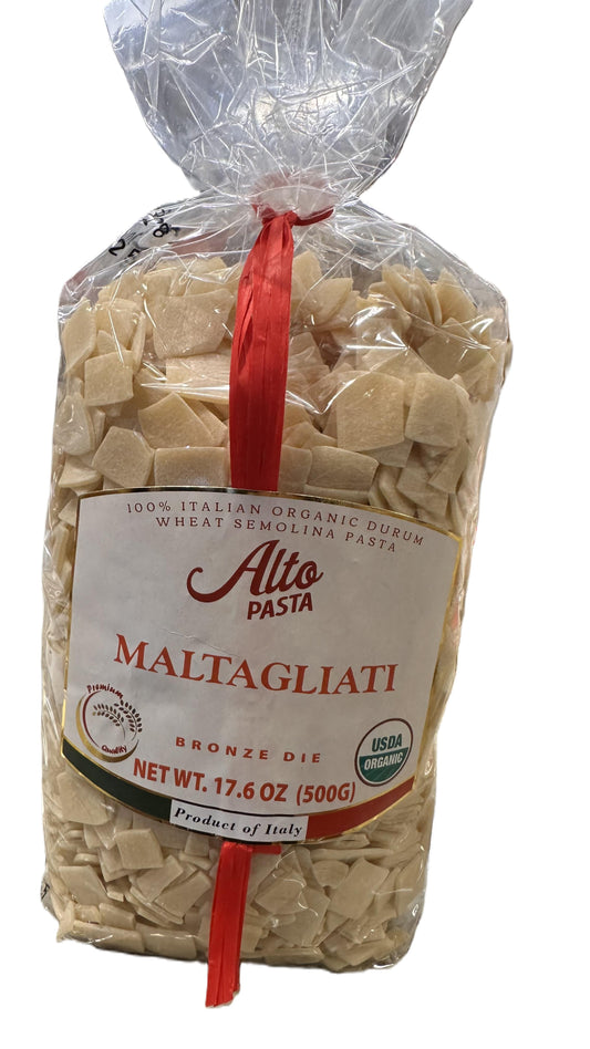 Alto Maltagliati 500G – Organic Bronze-Cut Pasta