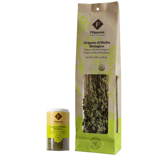 Organic Sicilian Mountain Oregano | Dry, 25g | Imported from Italy