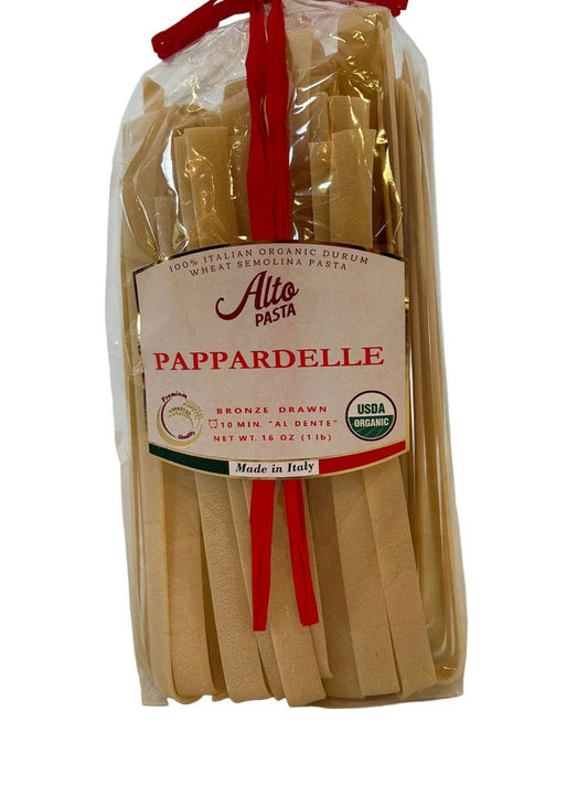 Alto Pappardelle 500g – Organic Bronze-Cut Italian Pasta