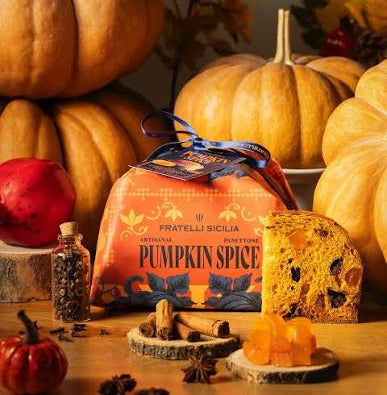 🎃 PRE-ORDER — Pumpkin Spice Panettone 500g (Seasonal, Limited)
