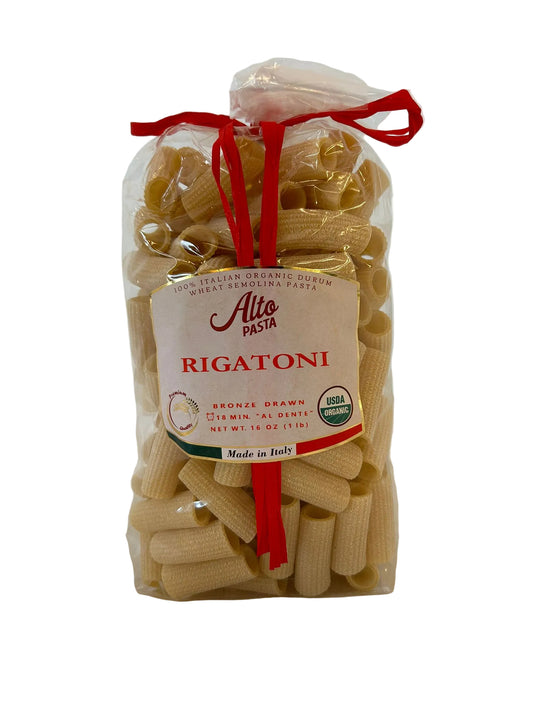 Alto Rigatoni 500g – Organic Bronze-Cut Italian Pasta