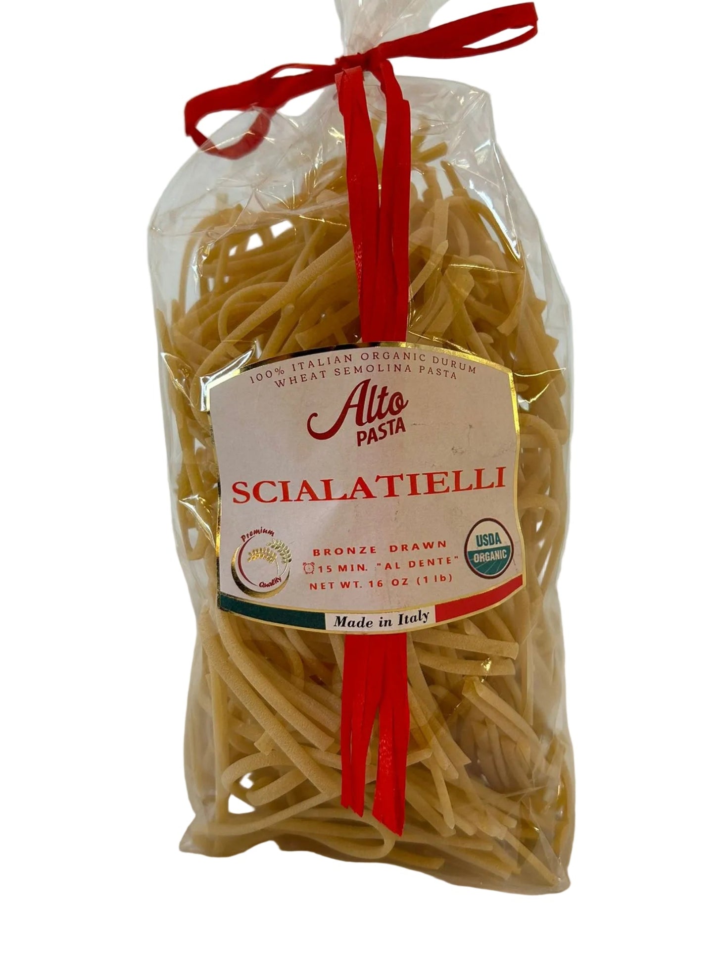Alto Scialatielli 500g – Organic Bronze-Cut Italian Pasta
