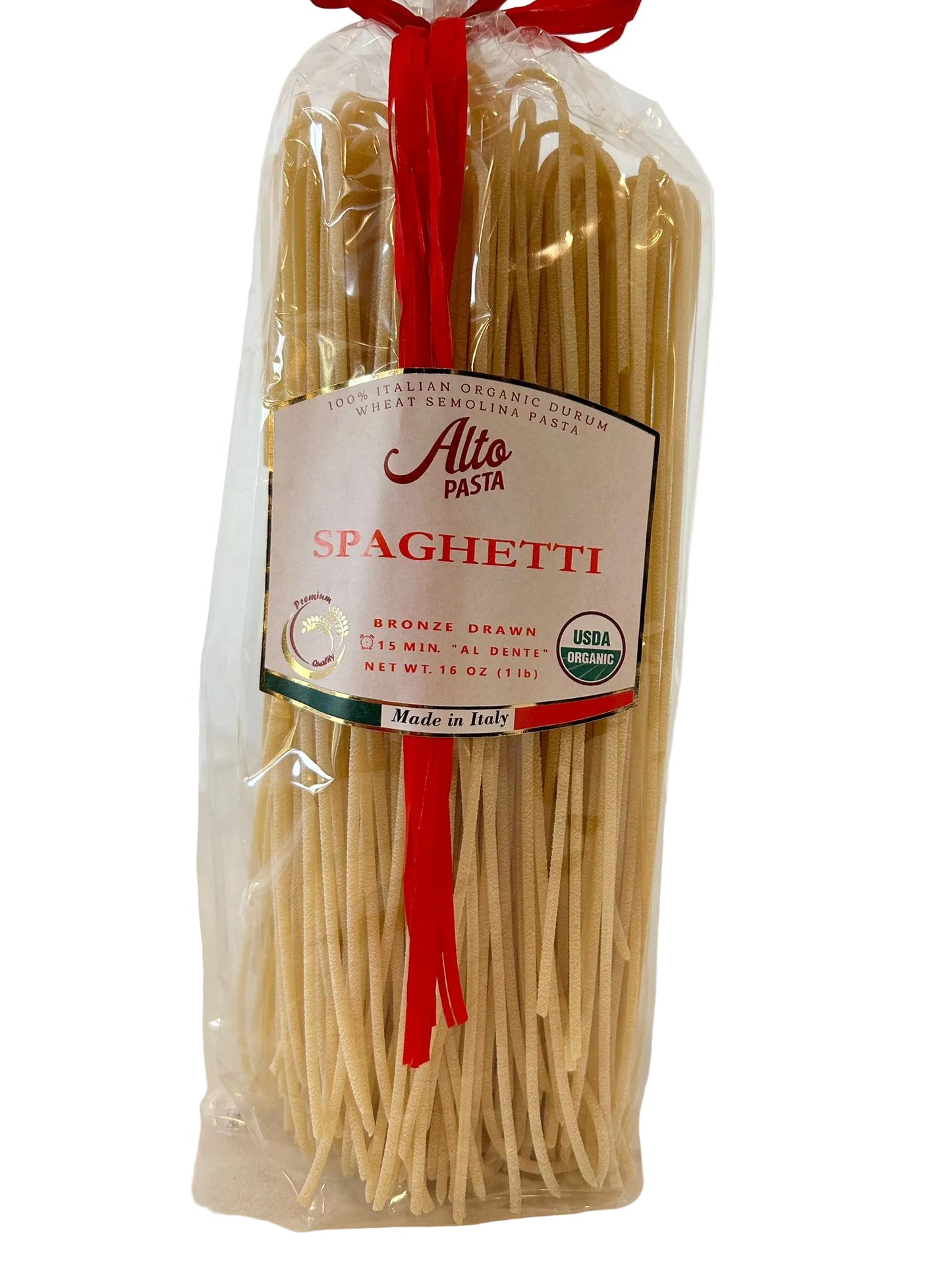 Alto Spaghetti 500g – Organic Bronze-Cut Italian Pasta