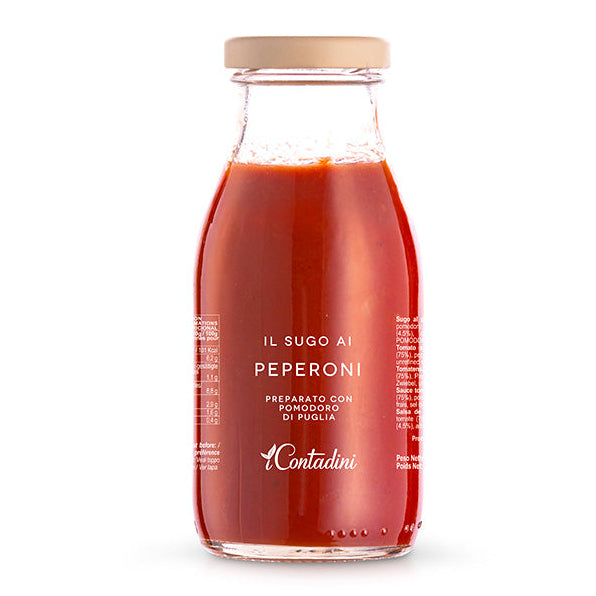 I Contadini Sweet Pepper & Tomato Sauce – Artisan Apulian, 250g