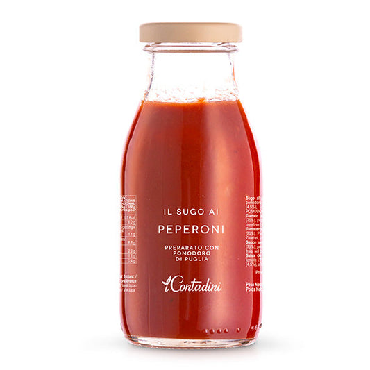 I Contadini Sweet Pepper & Tomato Sauce – Artisan Apulian, 250g