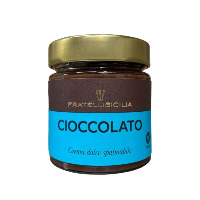 Fratelli Sicilia Chocolate Spreadable Cream – Vegan, 200g